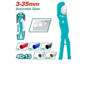TOTAL Sekac PVC cevi, 3-35mm