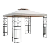 Tenda gazebo Viktorija 3x3 m bež