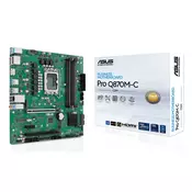 ASUS PRO Q870M-C-CSM Intel Q870 LGA 1851 (Socket V1) Mikro ATX