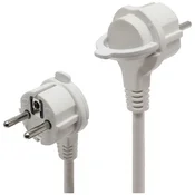 home Produžni kabel, 6 utičnice, 3 x 1,0mm2, 1,5met, bijeli - NV 06TK/WH