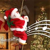 Mormark Glasbeni Božiček na vrvi SANTACLIMB
