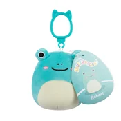 Plišasti obesek za ključe Squishmallows Robert Frog - 9 cm