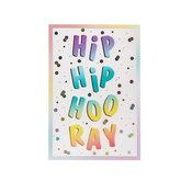 Čestitka 3D Hoorey Hip Hip Hoo Ray