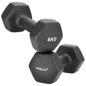 shumee 2x6kg uteži za vaje - neoprenske uteži