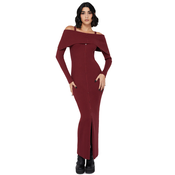 Ženska obleka KILLSTAR - Dusk Empress - Red - KSRA013921