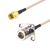 shumee Pigtail N vtičnica BH FLAN/ SMA-RP vtič RG316 50cm