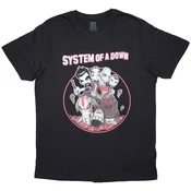 System of a Down Majica Mushroom People Unisex Black XL