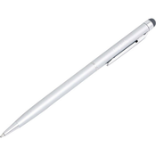 LogiLink LogiLink® Touch Pen z vgrajenim pisalom, srebrn