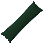 vidaXL Prevleka za blazino HOUTEN Temno zelena 40 x 145 cm Lažni lanu