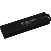 Kingston Ironkey D500S/32GB/USB 3.2/USB-A/Črna