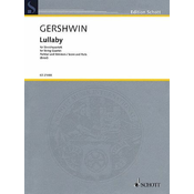 GERSHWIN:LULLABY FOR STRING QUARTET SCORE AND PARTS