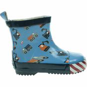 PLAYSHOES Gumene cizme Baustelle, mornarsko plava / svijetloplava / crvena / bijela