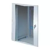 Tecnosteel staklena vrata za zidne ormare 22U, siva (FP9126RIC)