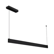 LED luster na sajli LINEA LED/36W/230V 3000/4000/5700K CRI 90 crna