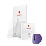 Optishield 2v1 zaščitno steklo za zaslon in zadnjo kamero za Huawei P20 Pro