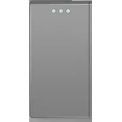 ELEKTRO SMART DESIGN LINE mehanicki modul 1/2 za izmjenicni prekidac s fluorescentnom indikacijom, sivi DL-86-1/21G2W-GY