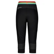Žensko spodnje perilo ORTOVOX Swisswool Hybrid 3/4, black raven (S)