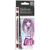 Marabu Akvarelno fiber pero Marabu, GRAPHIX, METROPOLITAN, (21655099)
