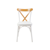 Hanah Home HANAH HOME Oliver Chair - White Karina K stol, (20868218)