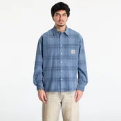 Srajca Carhartt WIP L/S Wilber Shirt UNISEX Wilber Check/ Velvet Blue L