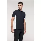 KA232 FLAG - SHORT-SLEEVED TWO-TONE POLO SHIRT