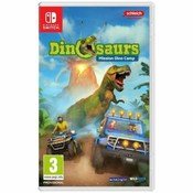 slomart video igra za switch schleich dinosaurs: mission dino camp (en)