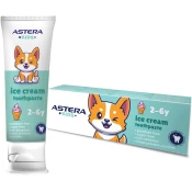 Astera Kids Pasta za zube Ice Cream, 2-6 godina, 65 ml