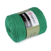 Pletena preja Twisted Macrame 500 g - (759) zelena jelka