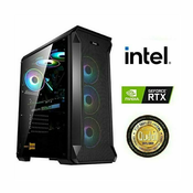 Računalo INSTAR Gamer Hurricane, Intel Core i9 13900K up to 5.8GHz, Vodeno hlađenje, 32GB DDR5, 2TB NVMe SSD, NVIDIA GeForce RTX4090 24GB, no ODD, 5 god jamstvo