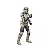 HASBRO Star Wars The Black Series Carbonized Collection Igrača Scout Trooper, 15-cm merilo The Mandalorian, zbirateljska figura za otroke, stare 4 leta in več, (20838560)
