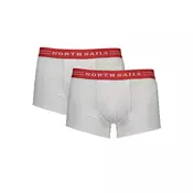 NORTH SAILS Muški donji veš set 2 para NS01UTR03_BIANCO_WHITE, Beli