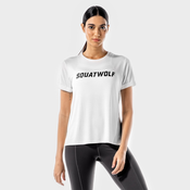 SQUATWOLF Ženska majica Iconic White L