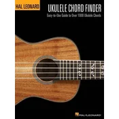 Hal Leonard Ukulele Chord Finder Note (Kot novo)