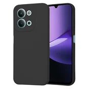 Silikonski ovitek Techsuit SoftFlex za Xiaomi Redmi 15C 4G/Redmi 15C 5G - črn