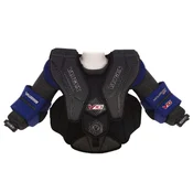 Hokejski ščitnik za ramena za vratarja Vaughn Velocity 10 Black/Blue Youth M/L