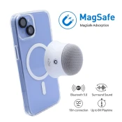 Bežicni zvucnik PURO MagSafe beli