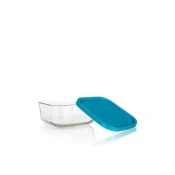Staklena posuda BORMIOLI Frigoverre system 1/1 17cl 10x7 cm sa poklopcem
