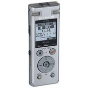 Olympus DM-770 silver (8GB) incl. NiMh battery, Sonority Audio Notebook Version, Case, Strap, USB Cable V414131SE000