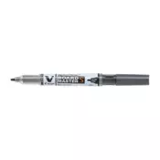 Marker za bijelu ploču, 0,8 mm, UF, konusni, PILOT V-Board Master S, crni WBMA-VS-UF-B-BG