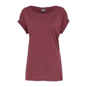 Urban Classics Curvy Majica, burgund