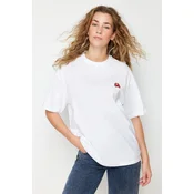 Trendyol Milla Ženska majica TWOSS24TS00102, Bela