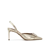 Čevlji s peto NINE WEST SJ1489-6 Zlata