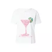 EINSTEIN & NEWTON Majica Glitter Cocktail  zelena / smaragd / roza / bela