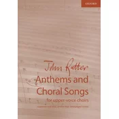 RUTTER:ANTHEMS AND CHORAL SONGS UPPER VOICE CHOIRS