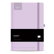 Blok notes z elastiko pastel violet a5 tp črt 96l