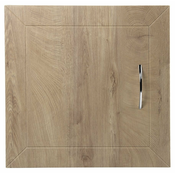 Stenska vratca za dostop do napeljave, 60 x 60 x 8,8 cm, hrast Platin - 24