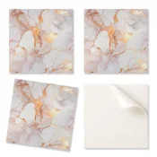 shumee Komplet samolepilnih vinilnih ploščic s potiskom Elegantni marmor z žilami 9x30x30 cm