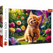 Trefl Puzzle 500 Prisrčna mucka