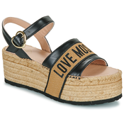 Love Moschino Sandali & Odprti čevlji SANDAL JA16296I0I Črna