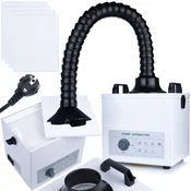 Rosfix XL100 Odsesovalnik Spajkalnih Hlapov – 100 W, 200 m3/h, Cev 77 Cm, HEPA + Ogljikov Filter + 5x Predfilter, ?55 Db, (5000211930)